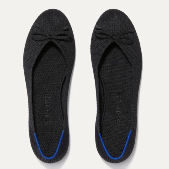 Rothy's Shoes - Rothy’s Blackout Bow Round Toe Ballet Flat 7